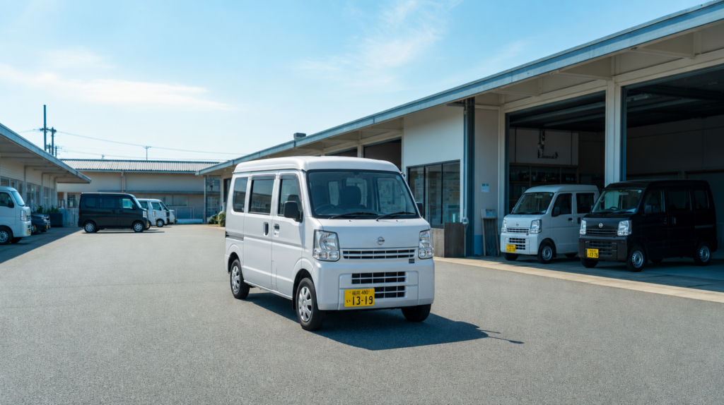 「軽バン 走行距離」|中古で見るべき目安と注意点